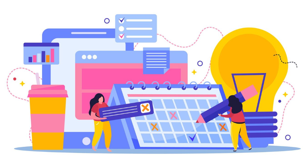 Financial planning illustration